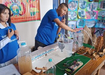 𝐉ó𝐯𝐞𝐧𝐞𝐬 𝐝𝐞 𝐁𝐨𝐥í𝐯𝐚𝐫 𝐝𝐞𝐬𝐭𝐚𝐜𝐚𝐧 𝐚 𝐧𝐢𝐯𝐞𝐥 𝐧𝐚𝐜𝐢𝐨𝐧𝐚𝐥 𝐜𝐨𝐧 𝐩𝐫𝐨𝐲𝐞𝐜𝐭𝐨 𝐭𝐞𝐜𝐧𝐨𝐥ó𝐠𝐢𝐜𝐨 𝐩𝐚𝐫𝐚 𝐩𝐨𝐭𝐚𝐛𝐢𝐥𝐢𝐳𝐚𝐫 𝐚𝐠𝐮𝐚